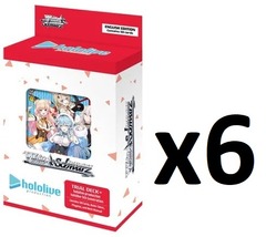 Weiss Schwarz hololive production 5th Generation Trial Deck+ DISPLAY Box (6 Decks)